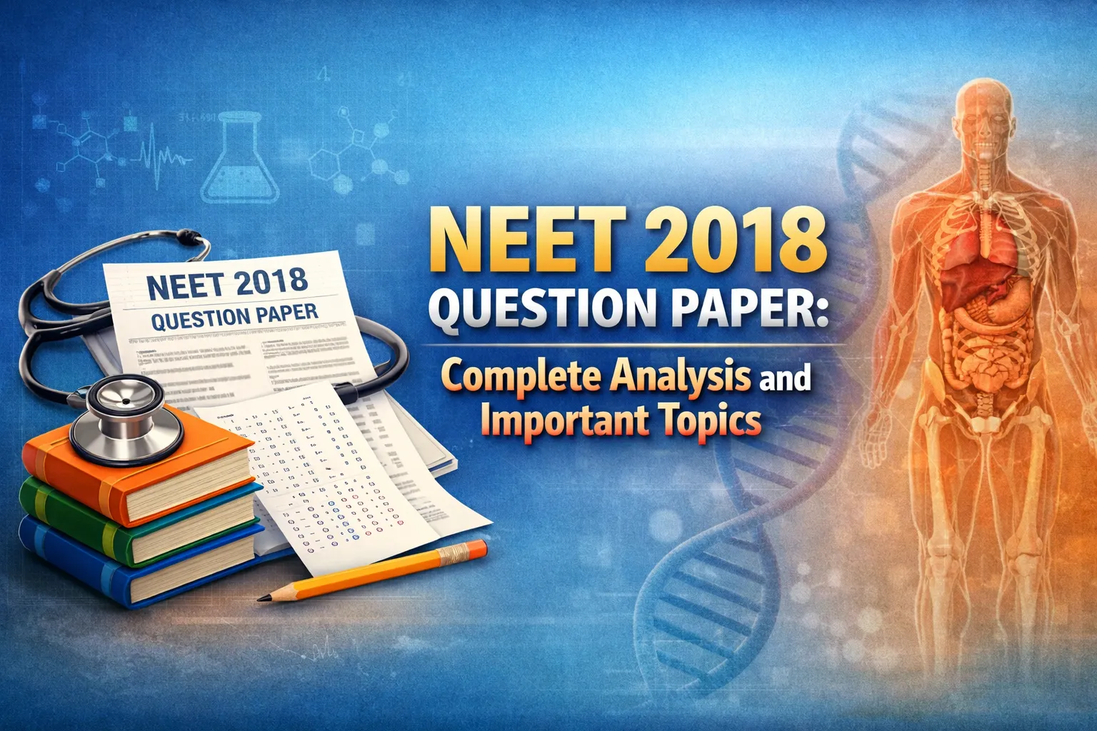 NEET 2018 Question Paper: Complete Analysis and Important Topics